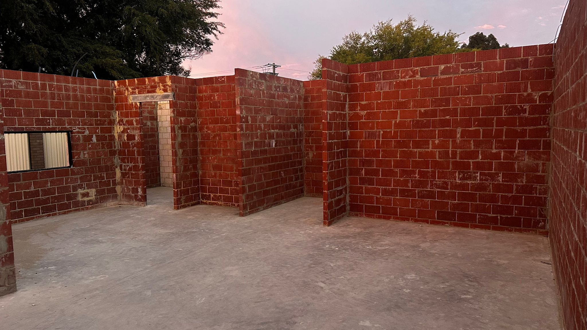 Huon St Willetton new build brickwork photo 3